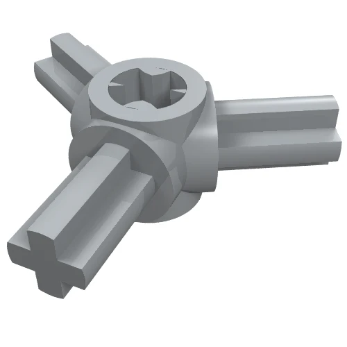 Part 57585 – Technic, Axle Connector Hub with 3 Axles