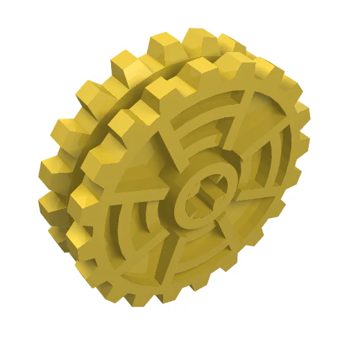 Part 32089 – Technic Tread Sprocket Wheel Dual Thin