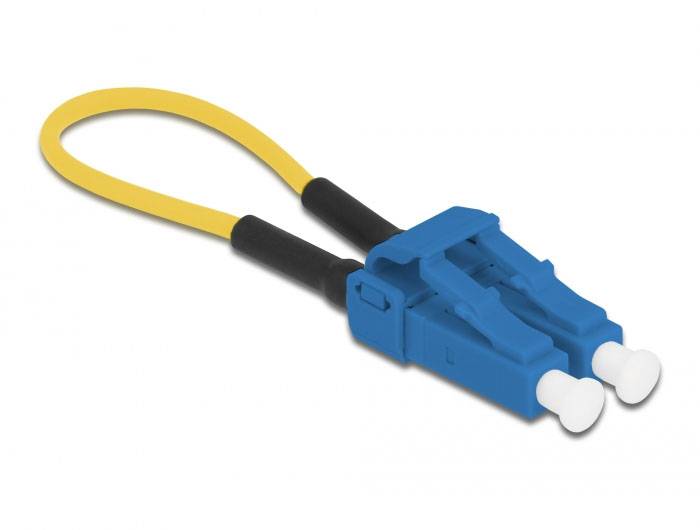 Delock 86924 LWL-adapter Blå, Gul 1 st