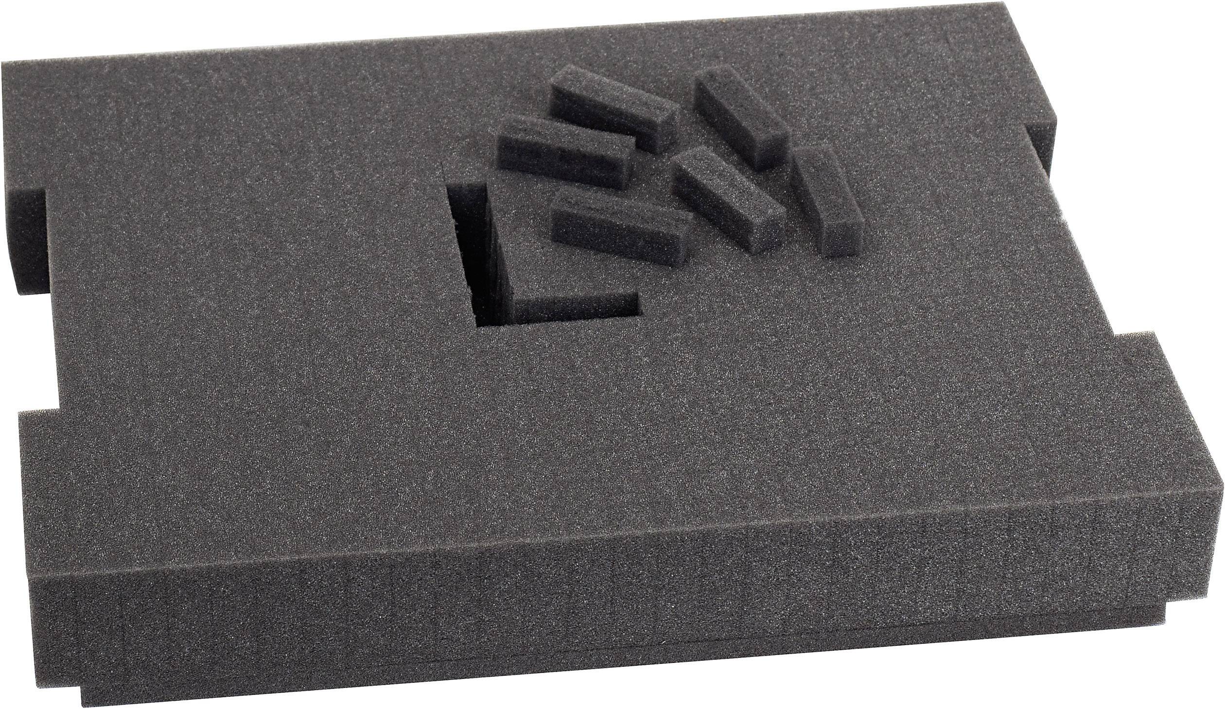 Bosch Professional 1600A001S1 Rasterschaumstoffeinlage zu L-BOXX 136 LxBxH=405x315x85mm Skumgummiinlägg (L x B x H) 405