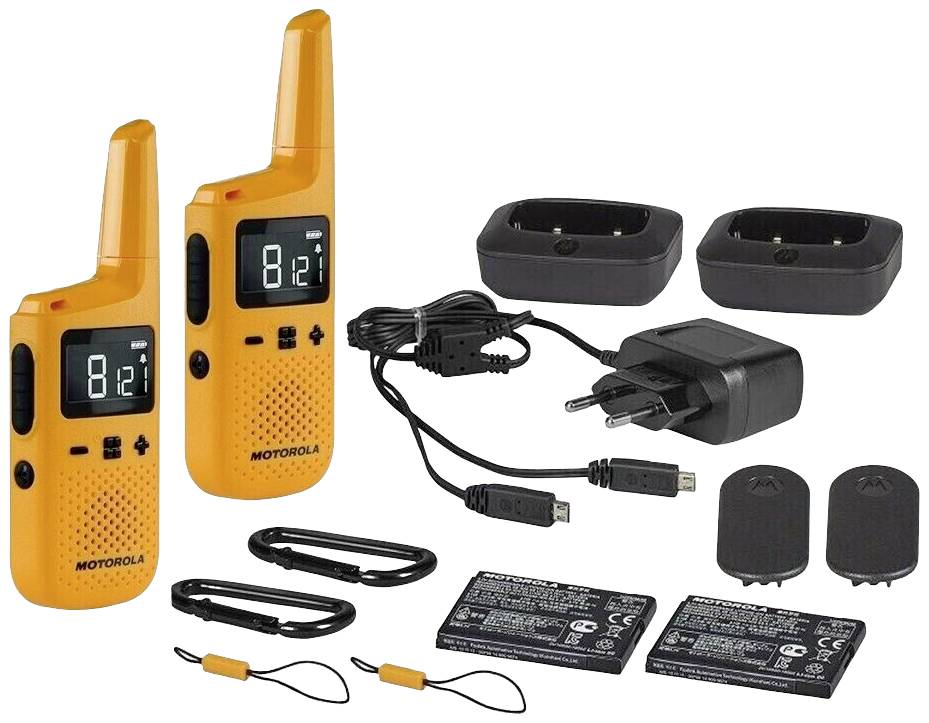 Motorola T72 PMUE5729A PMR-walkie talkie Set 2 st