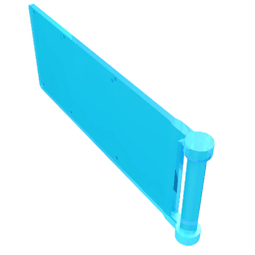 Part 30292 – Flag 7 x 3 with Bar Handle