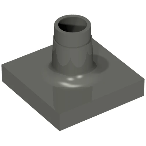 Part 4375 – Duplo Support Sign Post Short – Thin Base
