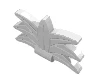 Part 6029b – Minifigure, Plume Feathered Headdress