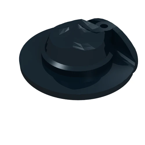 Part 30167 – Minifigure, Headgear Hat, Wide Brim Flat