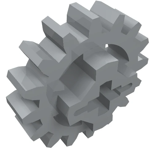 Part 94925 – Technic, Gear 16 Tooth – Axle Hole with Closed Sides