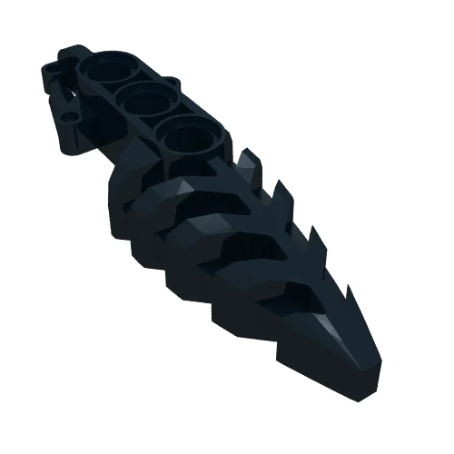 Part 50858 – Bionicle Foot Visorak with 3 Pin Holes
