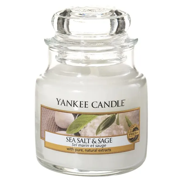 Yankee Candle Seasalt & Sage – Small Jar