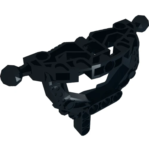 Part 60918 – Bionicle Makuta Torso with 2 Ball Joint