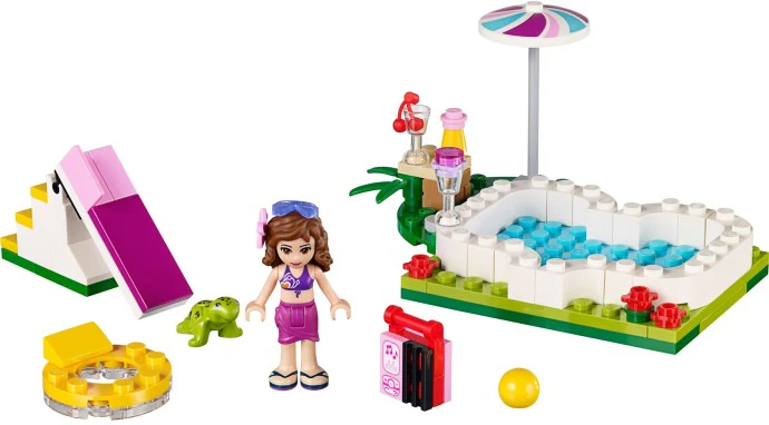 Set 41090 – Olivia’s Garden Pool