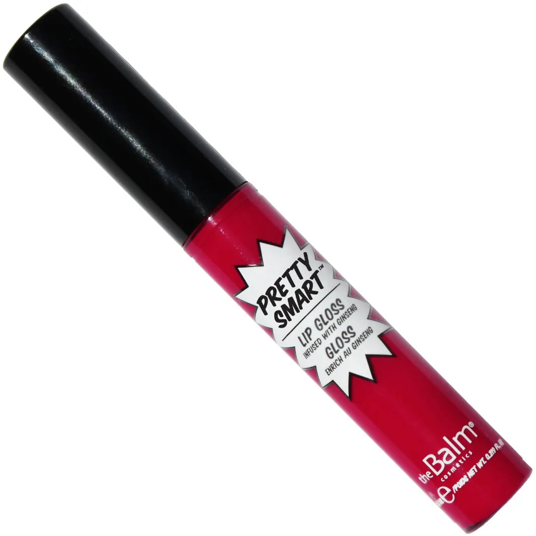 the Balm Hubba Hubba Lip Gloss Magenta