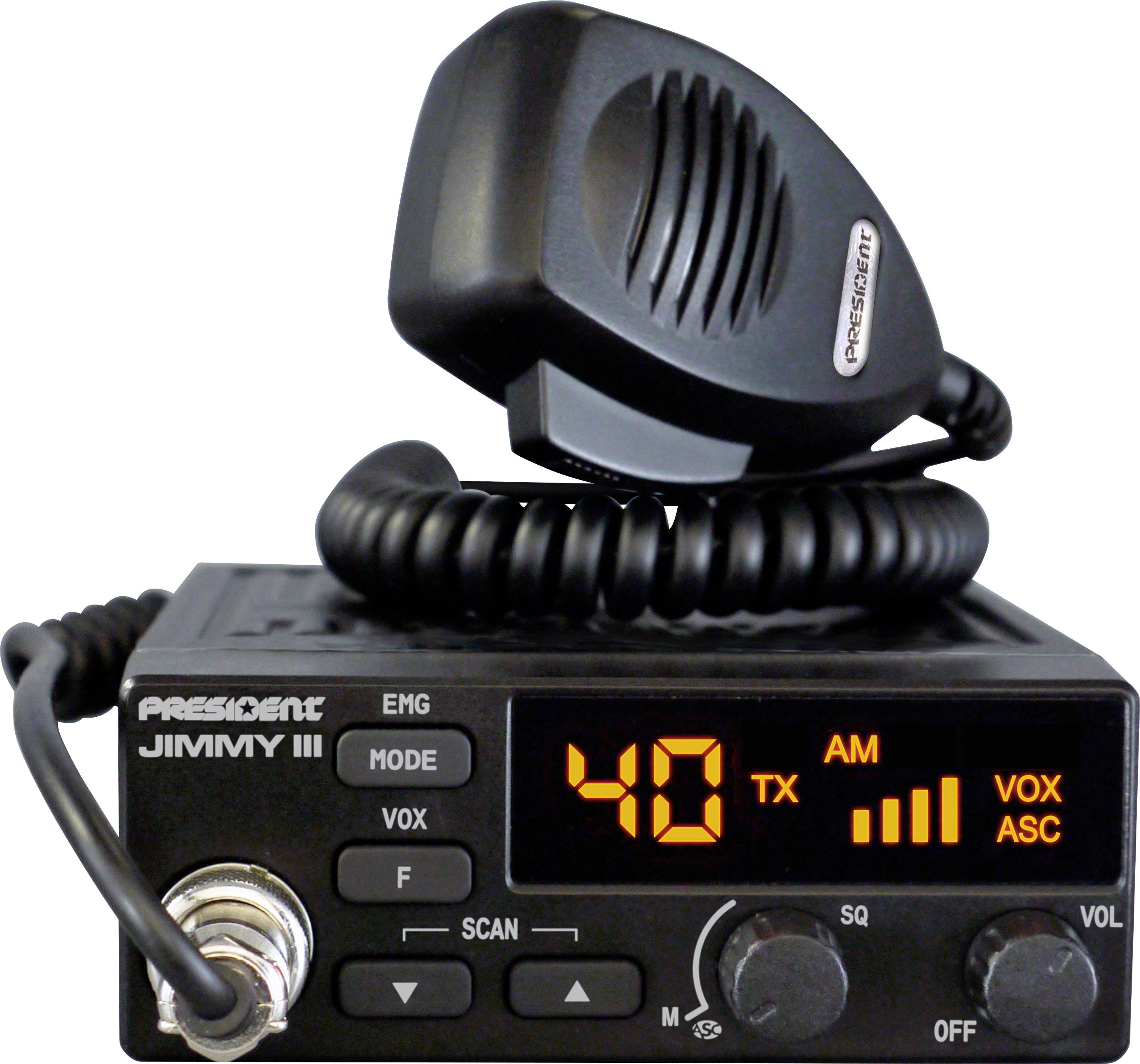 President JIMMY III 40362 CB-radio