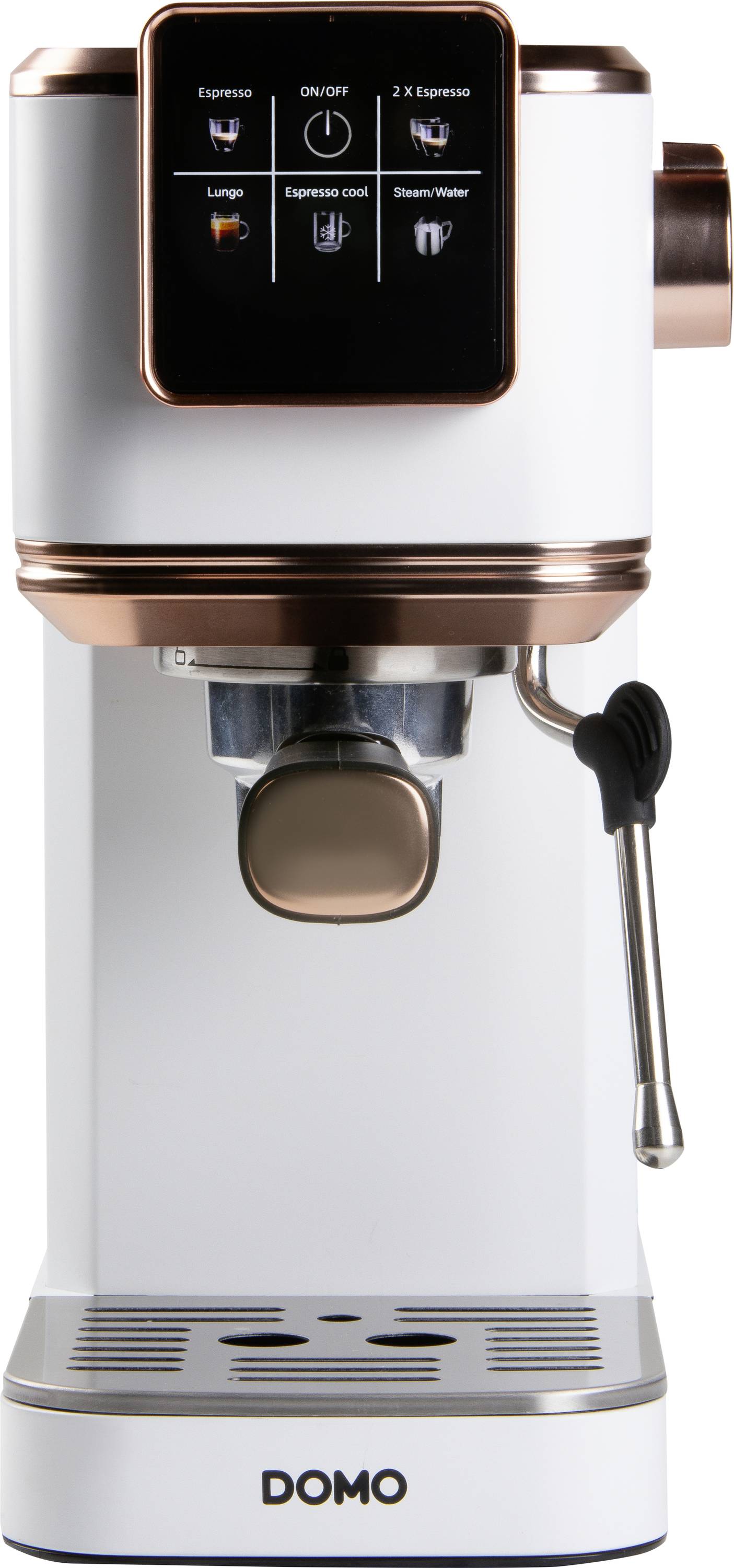 DOMO ESPRESSOMASCHINE 20Bar Espressomaskin Vit