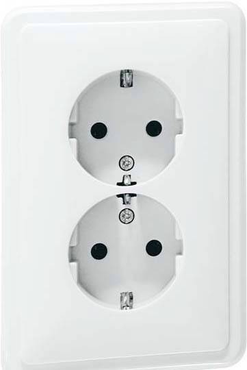 PEHA by Honeywell 1x Komplett Kontaktskydd Vit 482821 1 st