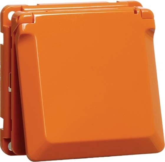 PEHA by Honeywell 1x Komplett Kontaktskydd Orange 632411 1 st