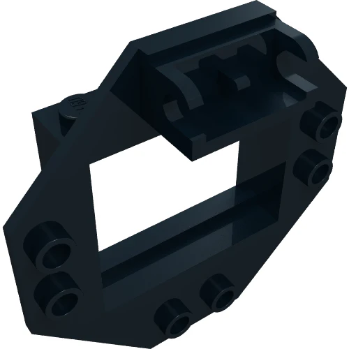 Part 2443 – Hinge Window Frame 1 x 4 x 3 with Octagonal Panel