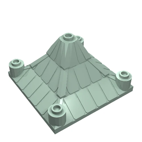 Part 30614 – Roof Piece 6 x 6 x 3 Peaked