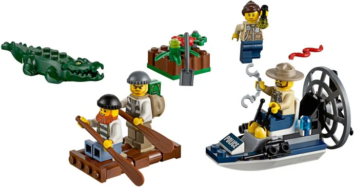 Set 60066 – Swamp Police Starter Set