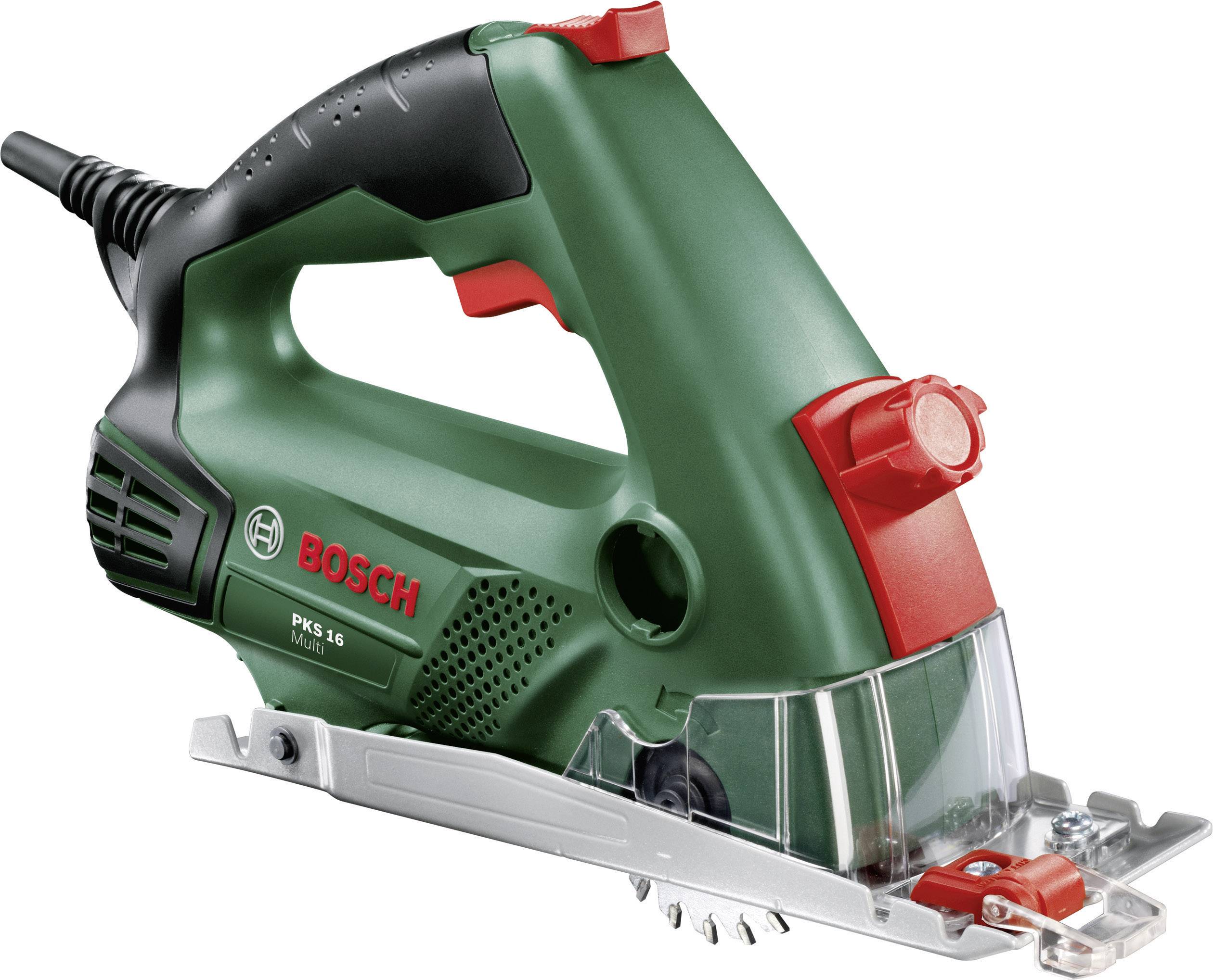Bosch Home and Garden PKS 16 Multi Minicirkelsåg Skärdjup max. (90°) 16 mm inkl. väska 400 W