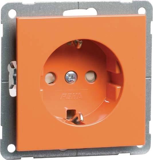 PEHA by Honeywell 1x Insats Kontaktskydd Orange 18821 1 st