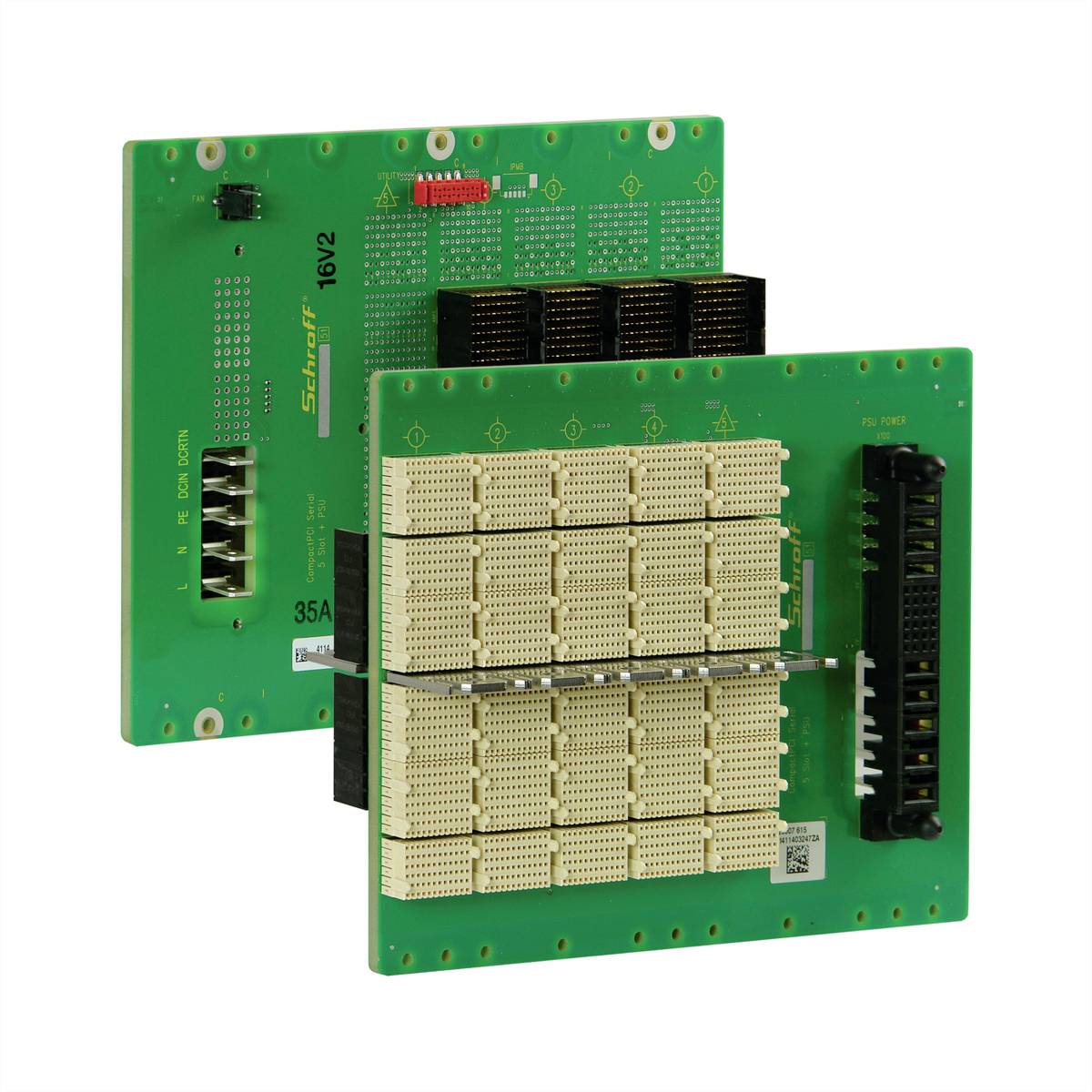nVent SCHROFF 23007615 19 tum CPCI seriell backplane