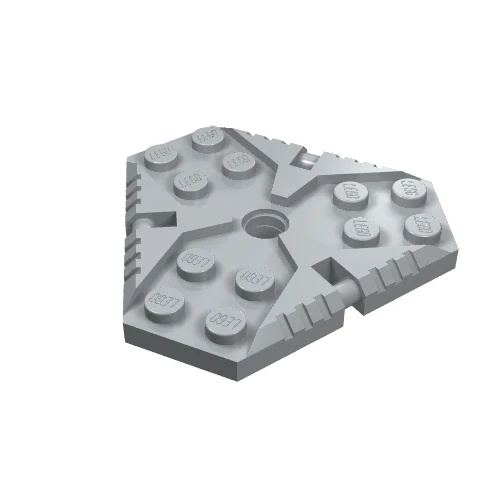 Part 27255 – Plate, Modified 6 x 6 Hexagonal with Pin Hole