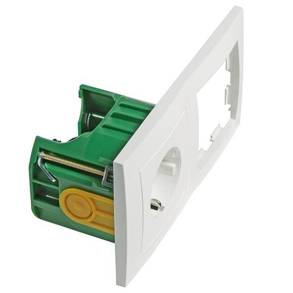 PEHA by Honeywell 1x Komplett Kontaktskydd Vit 76641 1 st