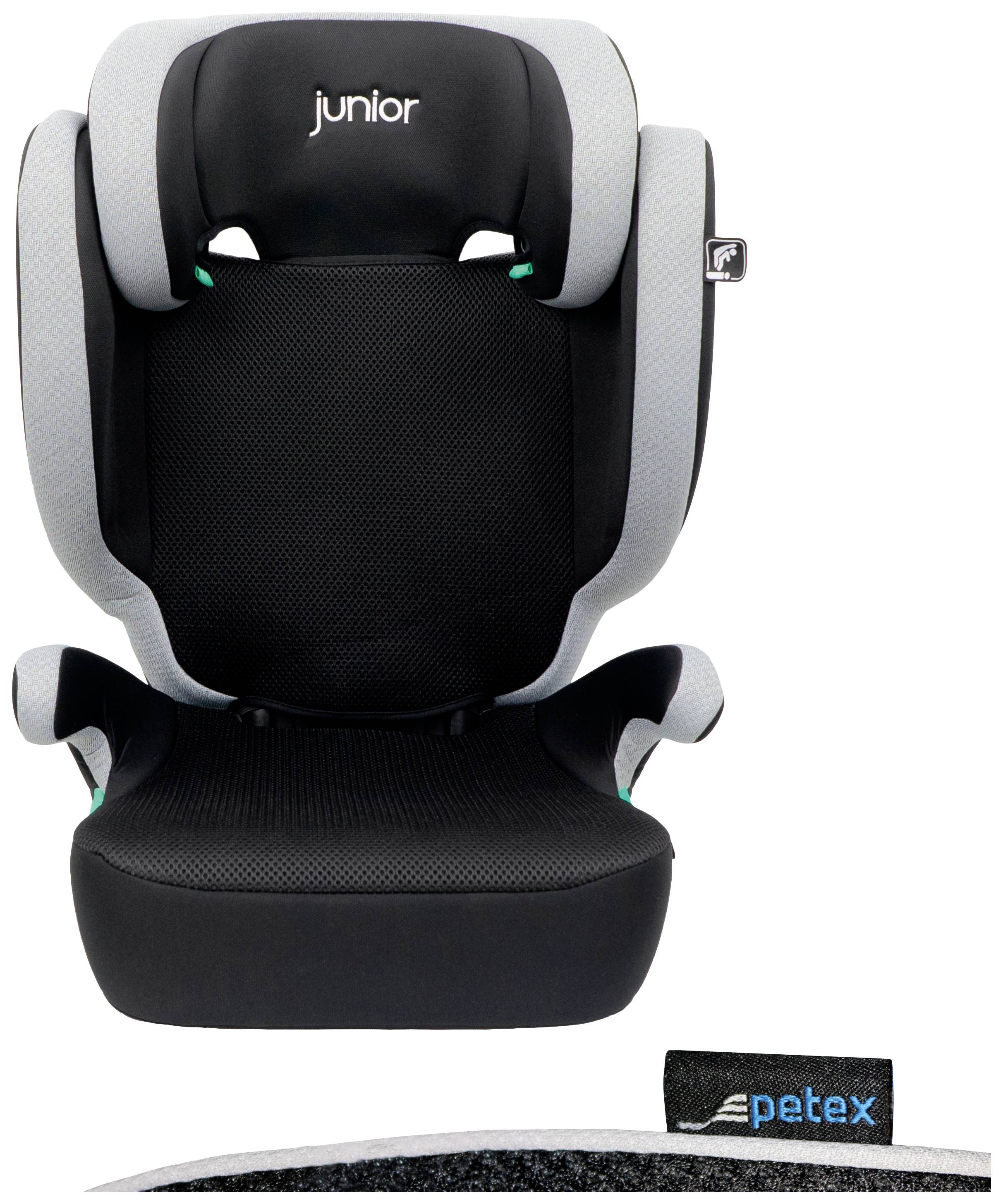 Petex Basic Plus 1601 grau HDPE nach ECE R129 Bilbarnstol Grå