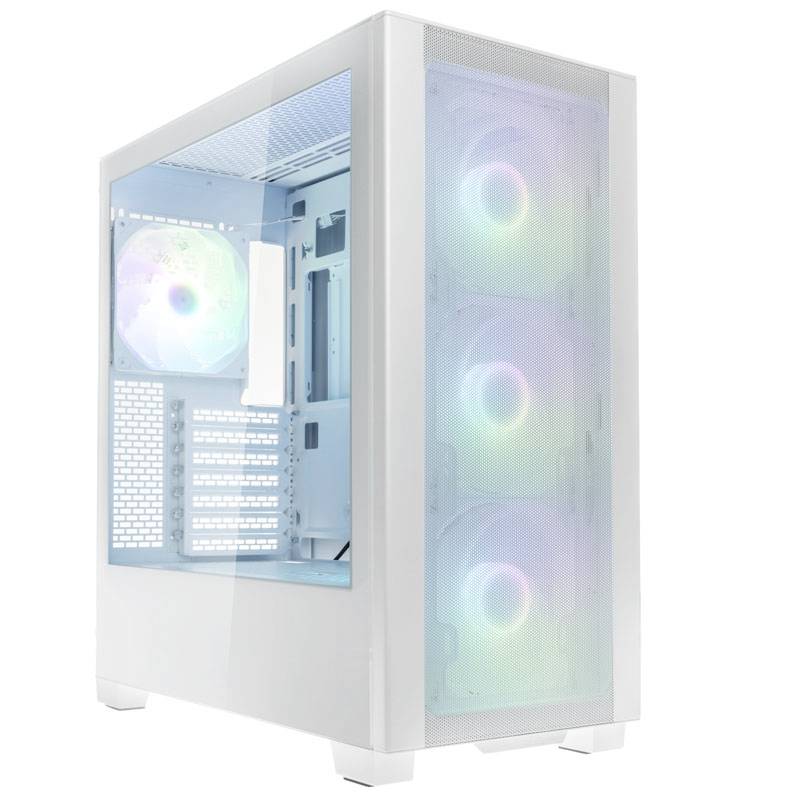 Phanteks Phanteks XT Pro Ultra Tempered Glass Windows, D-RGB – weiß Midi-Tower Hölje, Datorchassi GAMER, Datorchassi Vit