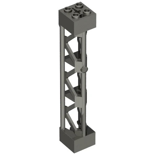 Part 95347 – Support 2 x 2 x 10 Girder Triangular Vertical – Type 4 – 3 Posts, 3 Sections