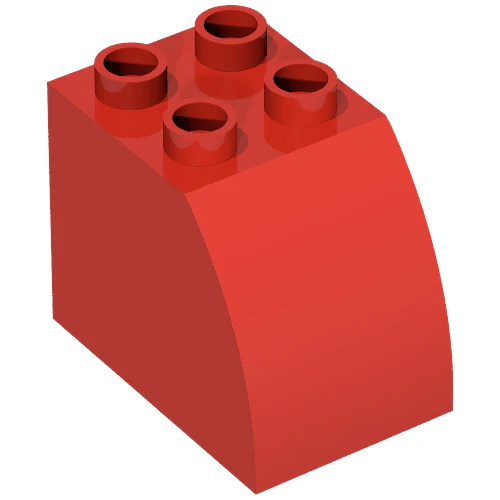 Part 11344 – Duplo, Brick 2 x 3 x 2 Slope Curved