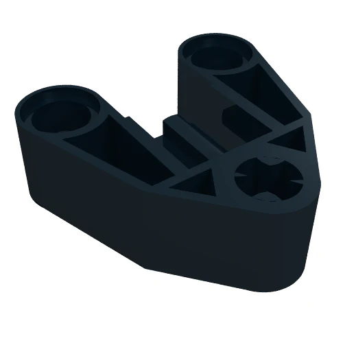 Part 58177 – Technic, Axle and Pin Connector 3 x 3 with Axle, 2 Pin Holes and Axle Hole