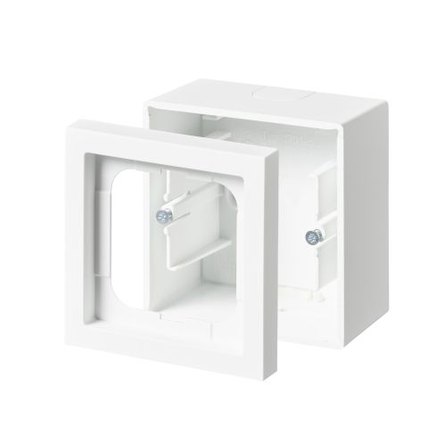 ABB 1721S80-884 Förhöjningsram 80 x 54 mm, vit 1-fack