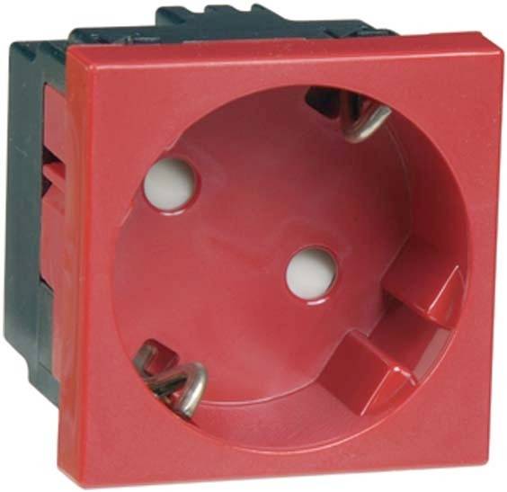 PEHA by Honeywell 1x Insats Kontaktskydd Röd 456211 1 st