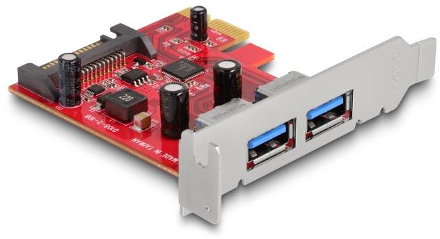 Delock 90155 PCI-Express-kort USB 3.2 Gen 1 PCIe