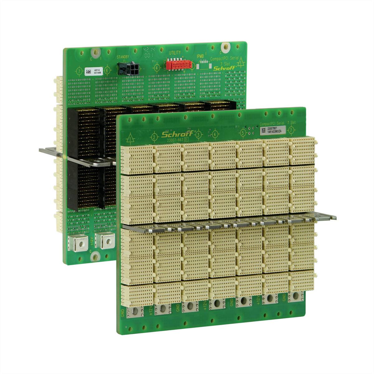 nVent SCHROFF 23007667 19 tum CPCI seriell backplane 3 U