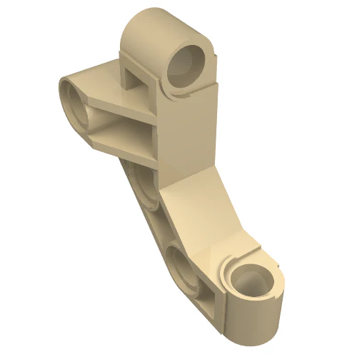 Part 44137 – Bionicle Matoran Back, Liftarm 4 x 4 x 2