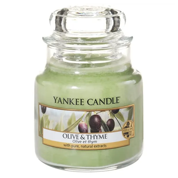 Yankee Candle Olive & Thyme – Small Jar
