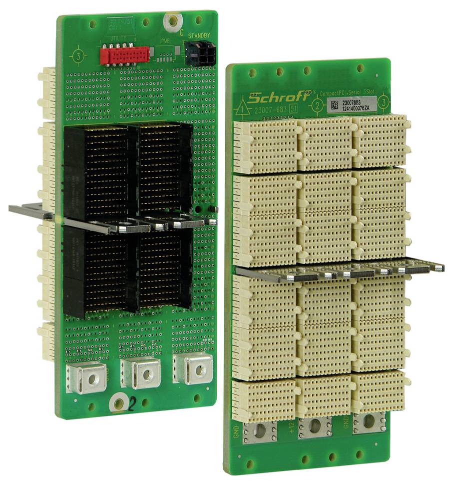 nVent SCHROFF 23007683 19 tum CPCI seriell backplane 3 U