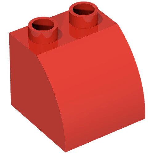 Part 11170 – Duplo, Brick 2 x 2 x 1 1/2 Slope Curved