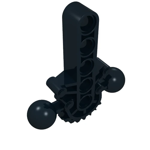 Part 47306 – Bionicle Hips / Lower Torso with 2 Ball Joint and 7 Tooth Half Gear