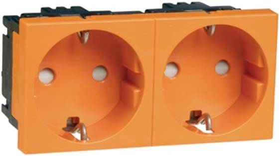PEHA by Honeywell 1x Insats Kontaktskydd Orange 402511 1 st