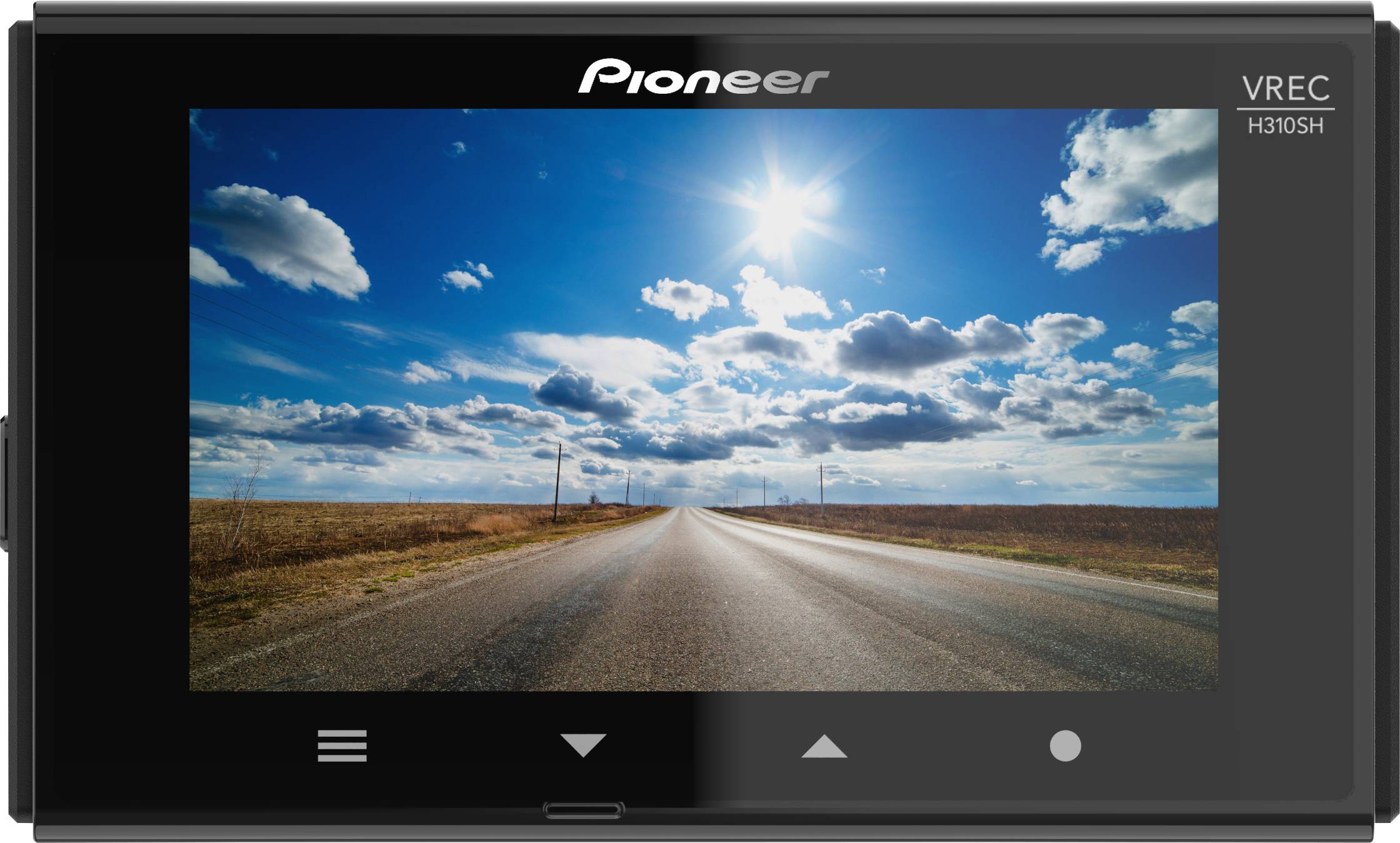 Pioneer VREC-H310SH Bilkamera med GPS Horisontell betraktningsvinkel=112 ° 12 V Automatisk start, Display, WLAN