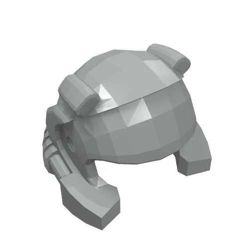 Part 30325 – Minifigure, Headgear Helmet with Breathing Apparatus and Headlights
