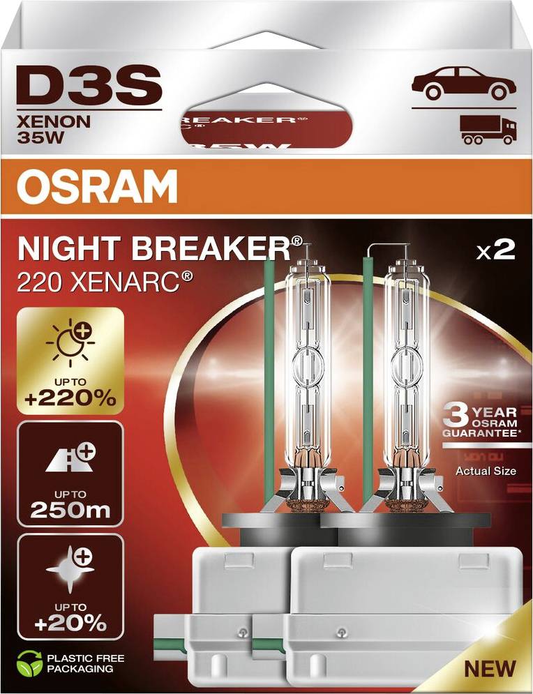 Osram Automotive 66340XN2-2HB Xenonlampa XENARC NIGHT BREAKER® 220 D3S 35 W 42 V