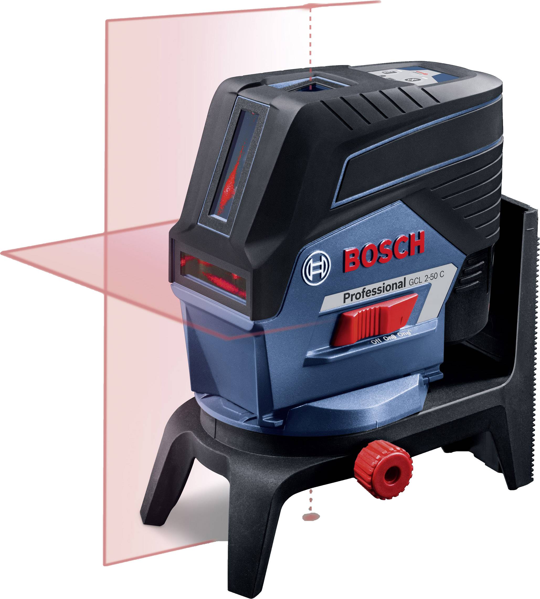 Bosch Laserkl.2 Linjelaser inkl. lasermottagare Räckvidd (max.): 50 m