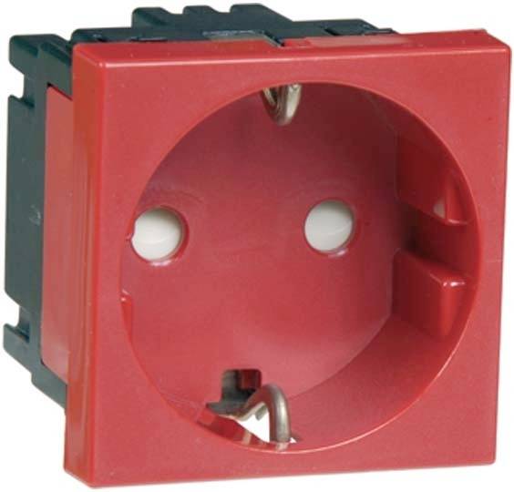 PEHA by Honeywell 1x Insats Kontaktskydd Röd 517911 1 st