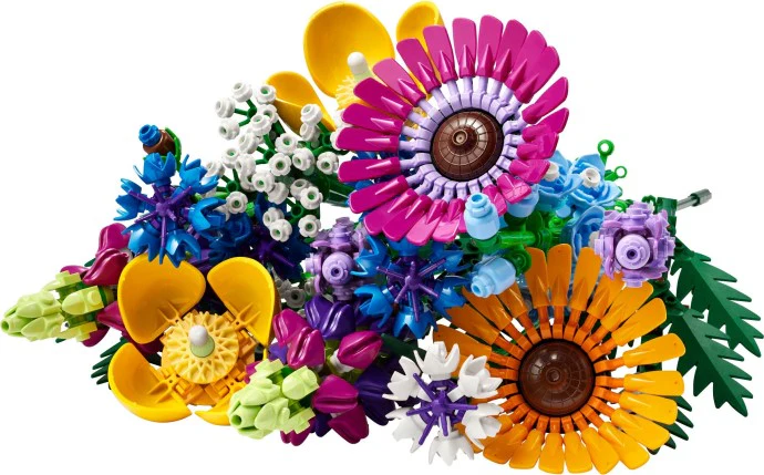 LEGO® Icons Wildflower Bouquet 10313 Building Set (939 Pieces)