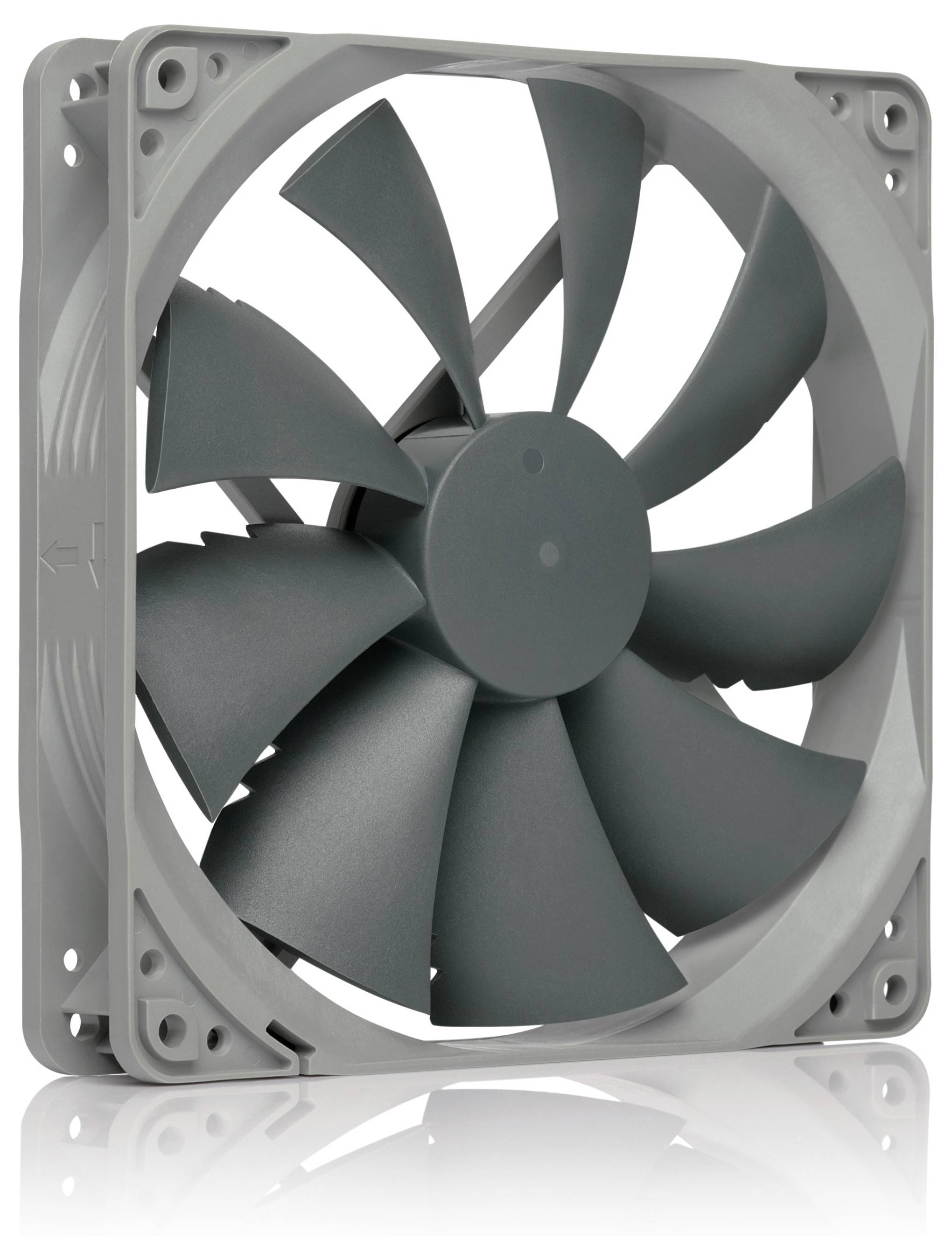 Noctua NF-P14S REDUX-1200 PWM Chassi-fläkt Grå (B x H x D) 140 x 140 x 25 mm