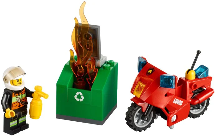 Set 60000 – Fire Motorcycle